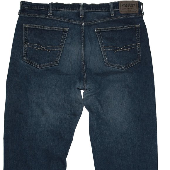Signature by Levi Strauss & Co.™ Men's Athletic Jeans 38 x 32 - Picture 6 of 12